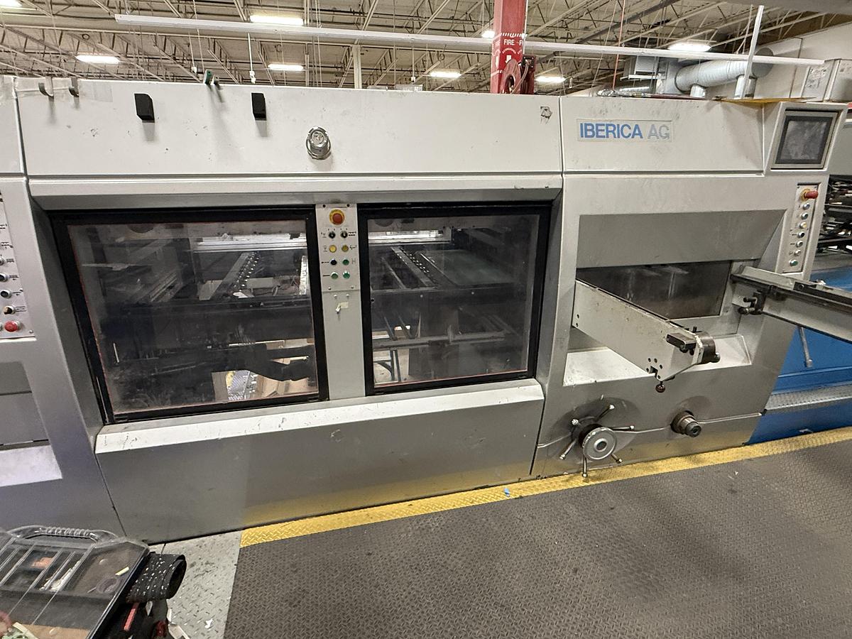 Used 2005 Iberica JRK-105 Automatic Die Cutter w/ Blanking
