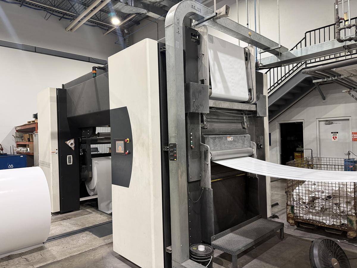 Used 2007 Komori System 38S (4) Unit Web 22.75” Cutoff Web Press
