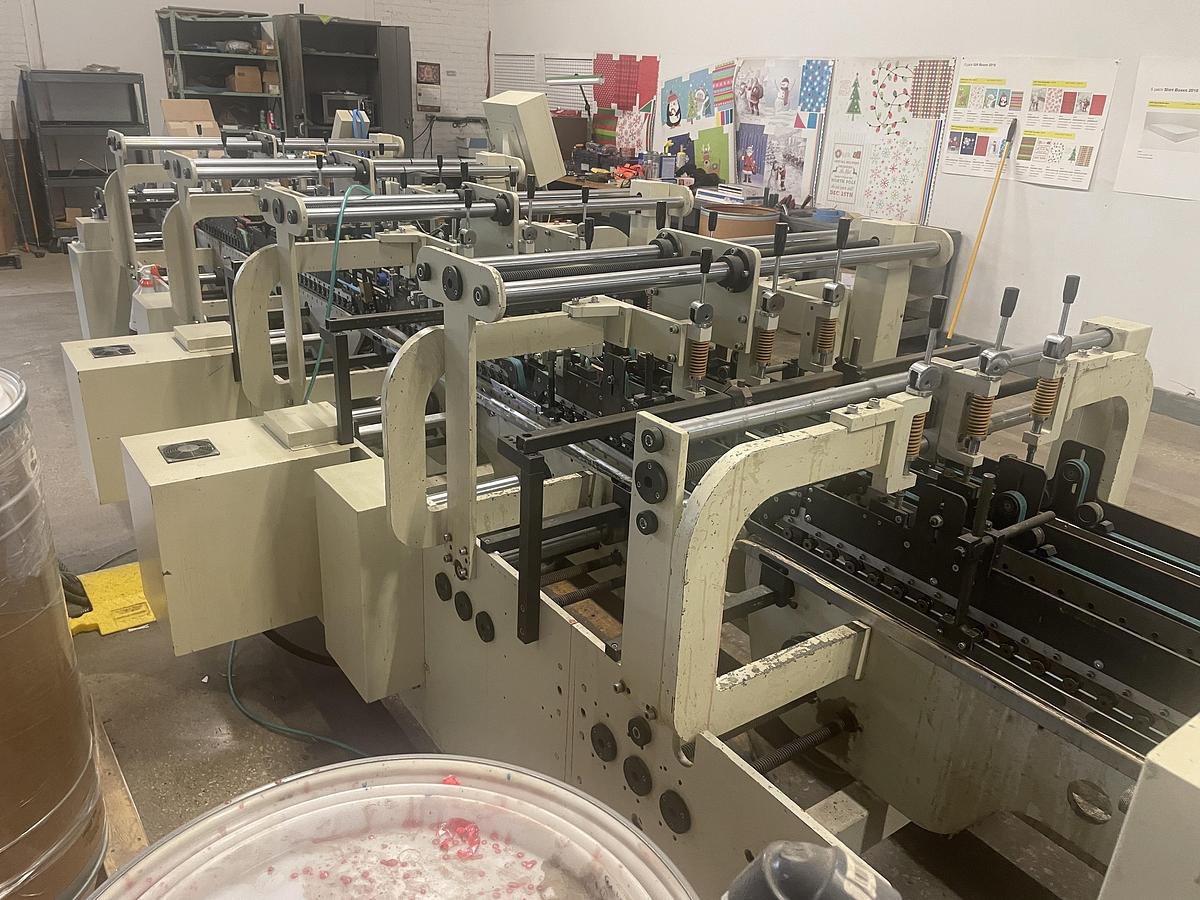 Used 2007 Brausse TA1100 C4/6 Automatic Folder Gluer w/ Autobottom, 4 & 6 Corner