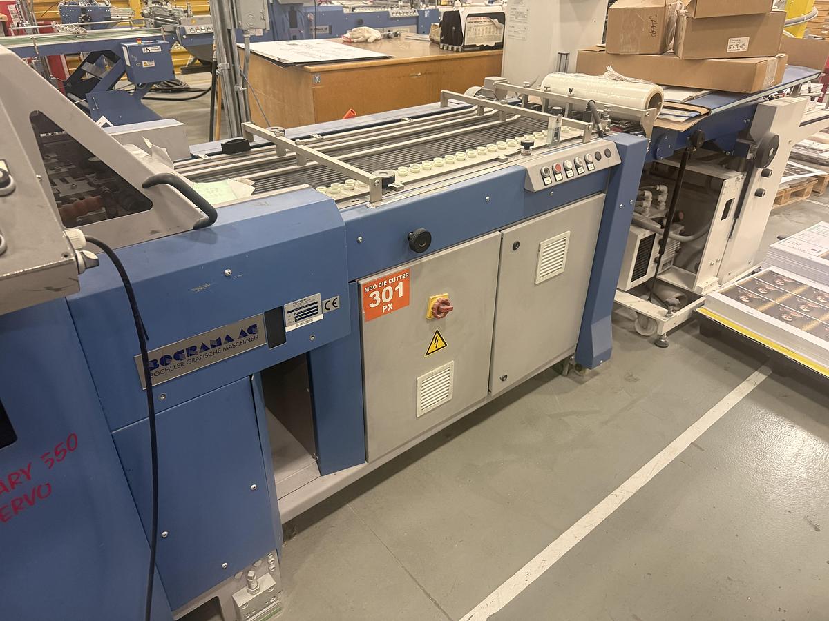 Used 2011 Bograma BSR 550 Servo Rotary Die Cutter