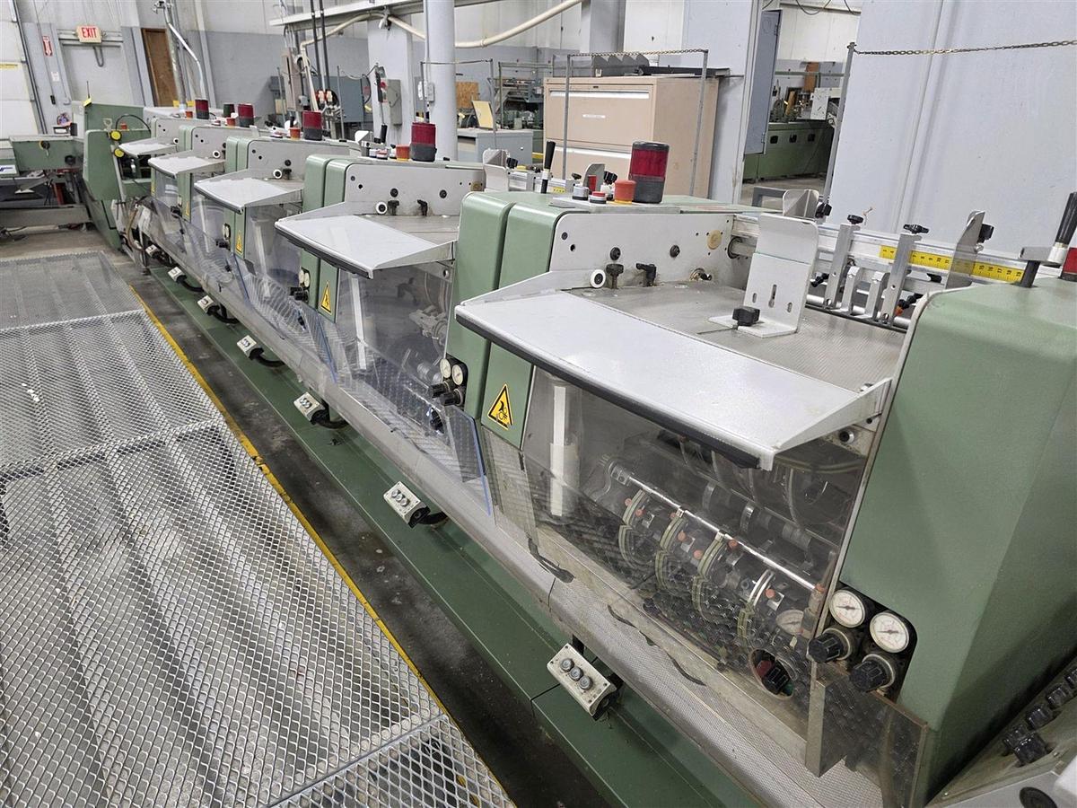 Used 2002 Muller Martini Bravo Plus Saddle Stitcher