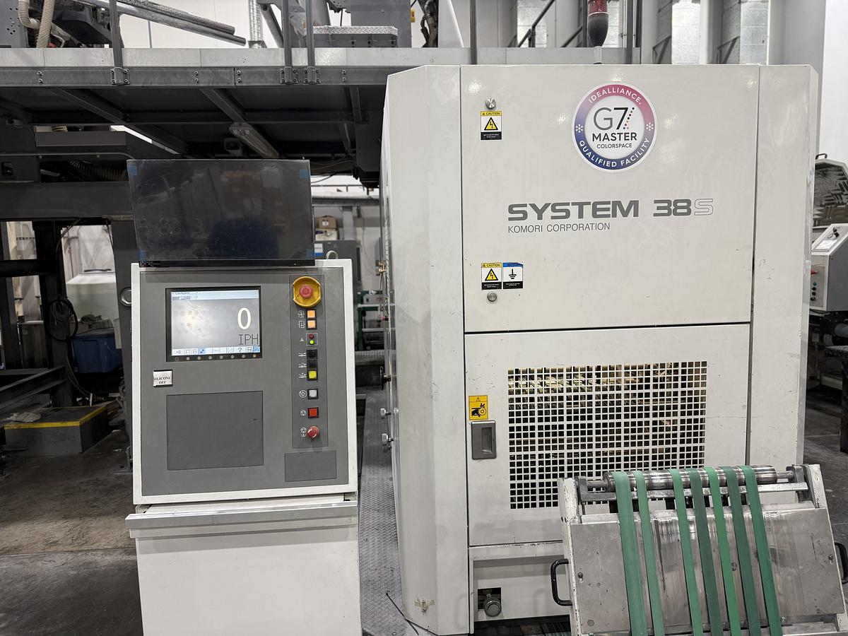 Used 2007 Komori System 38S (4) Unit Web 22.75” Cutoff Web Press