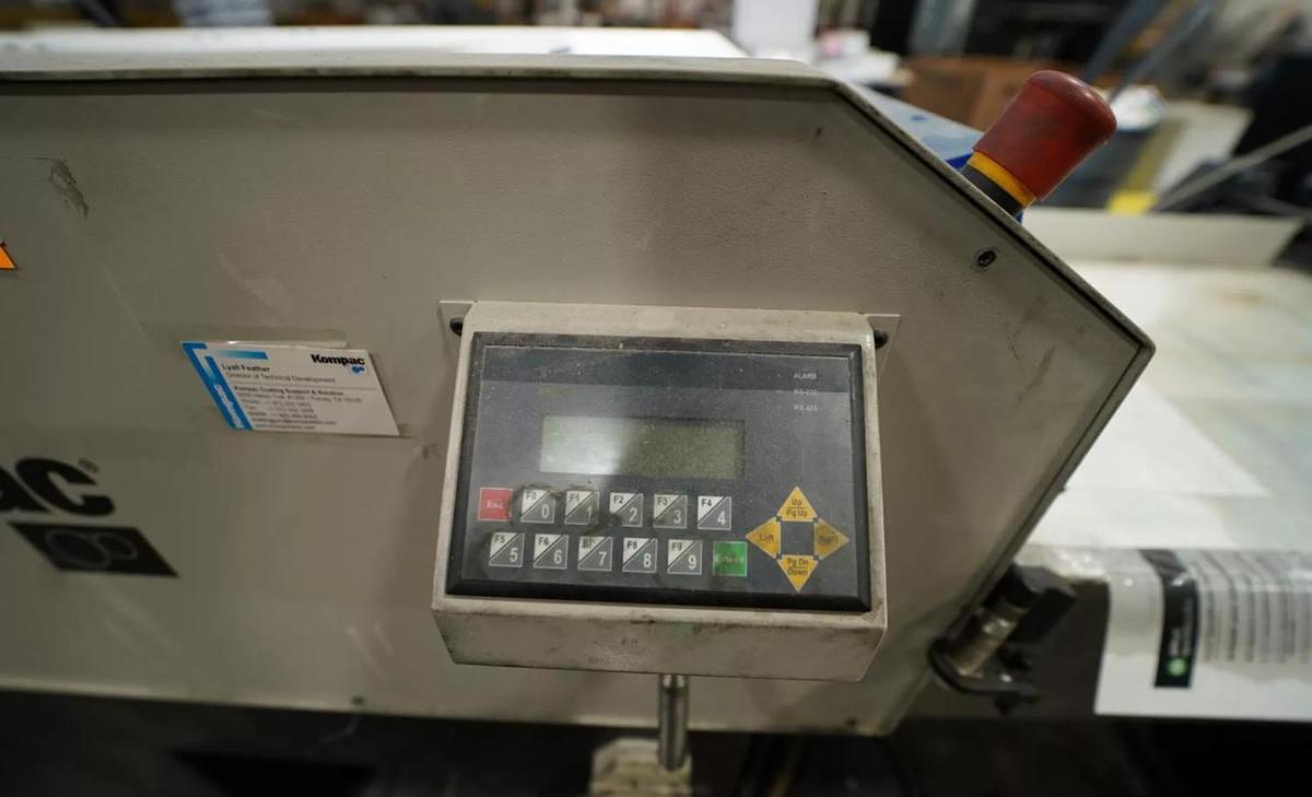 Used 2015 Kompac Kwik Koat 20" UV Coater