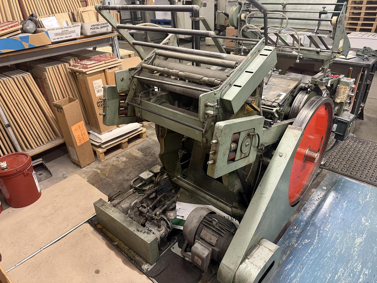 Used Kluge EHD 14x22 Foil Stamping, Embossing & Die Cutting Press