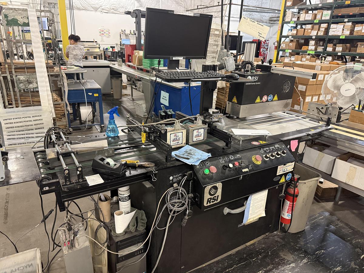 Used MCS Array Inkjet Imaging Line