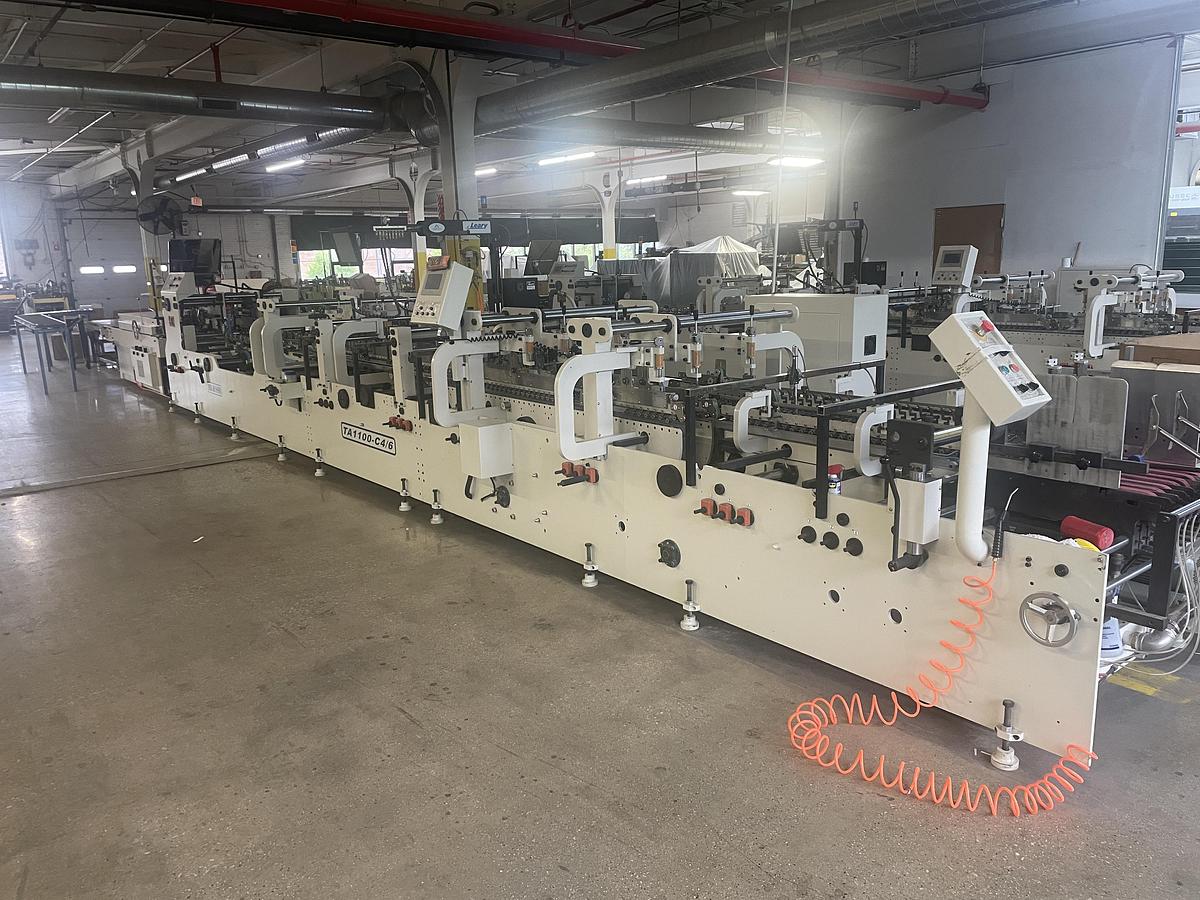Used 2018 Brausse TA1100 C4/6 Automatic Folder Gluer w/ Autobottom, 4 & 6 Corner