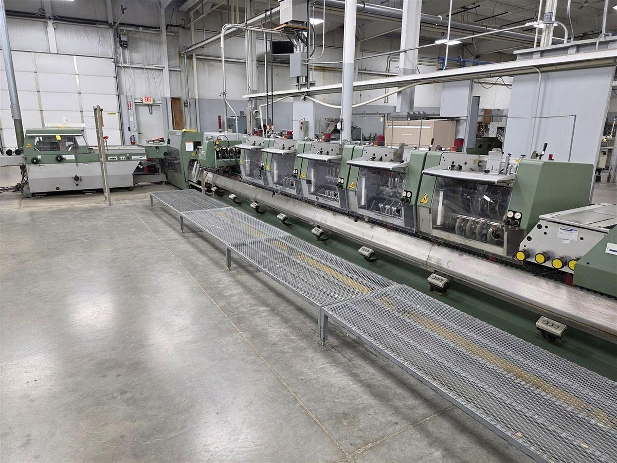 Used 2002 Muller Martini Bravo Plus Saddle Stitcher