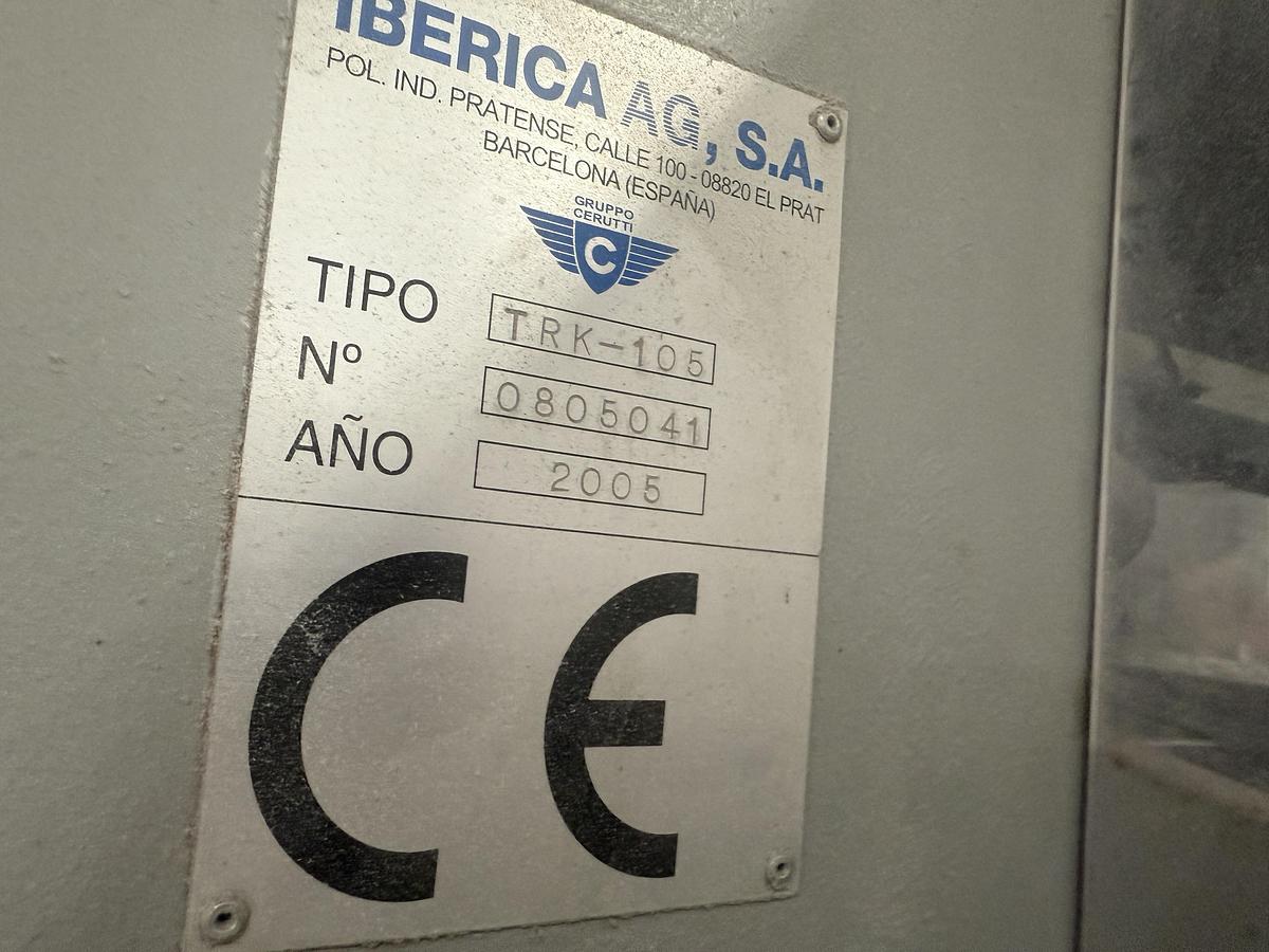 Used 2005 Iberica JRK-105 Automatic Die Cutter w/ Blanking