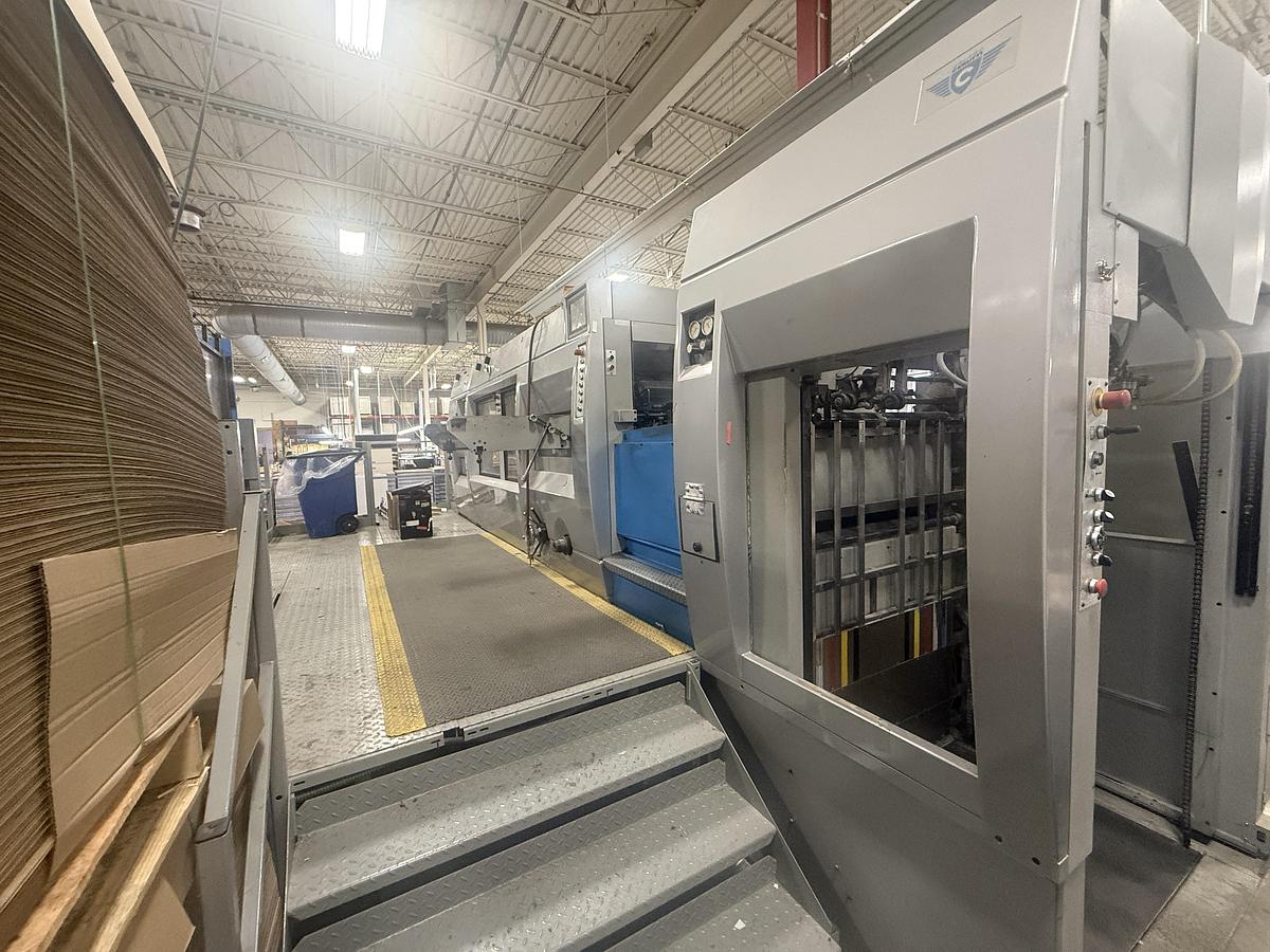 Used 2005 Iberica JRK-105 Automatic Die Cutter w/ Blanking