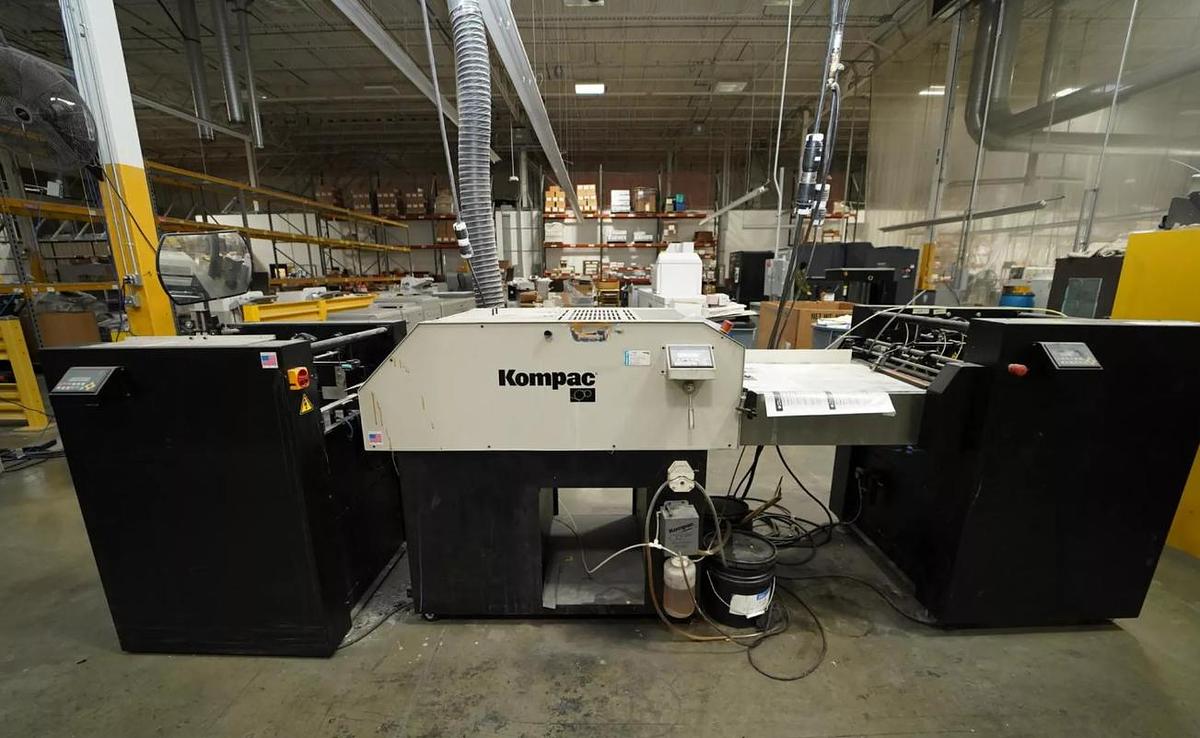 Used 2015 Kompac Kwik Koat 20" UV Coater