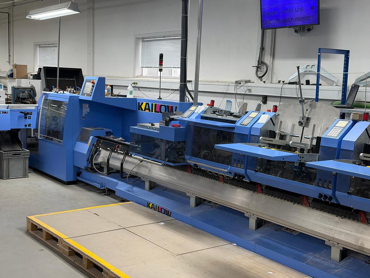 Used 2018 Muller Martini Primera MC Fully Automatic Saddle Stitcher