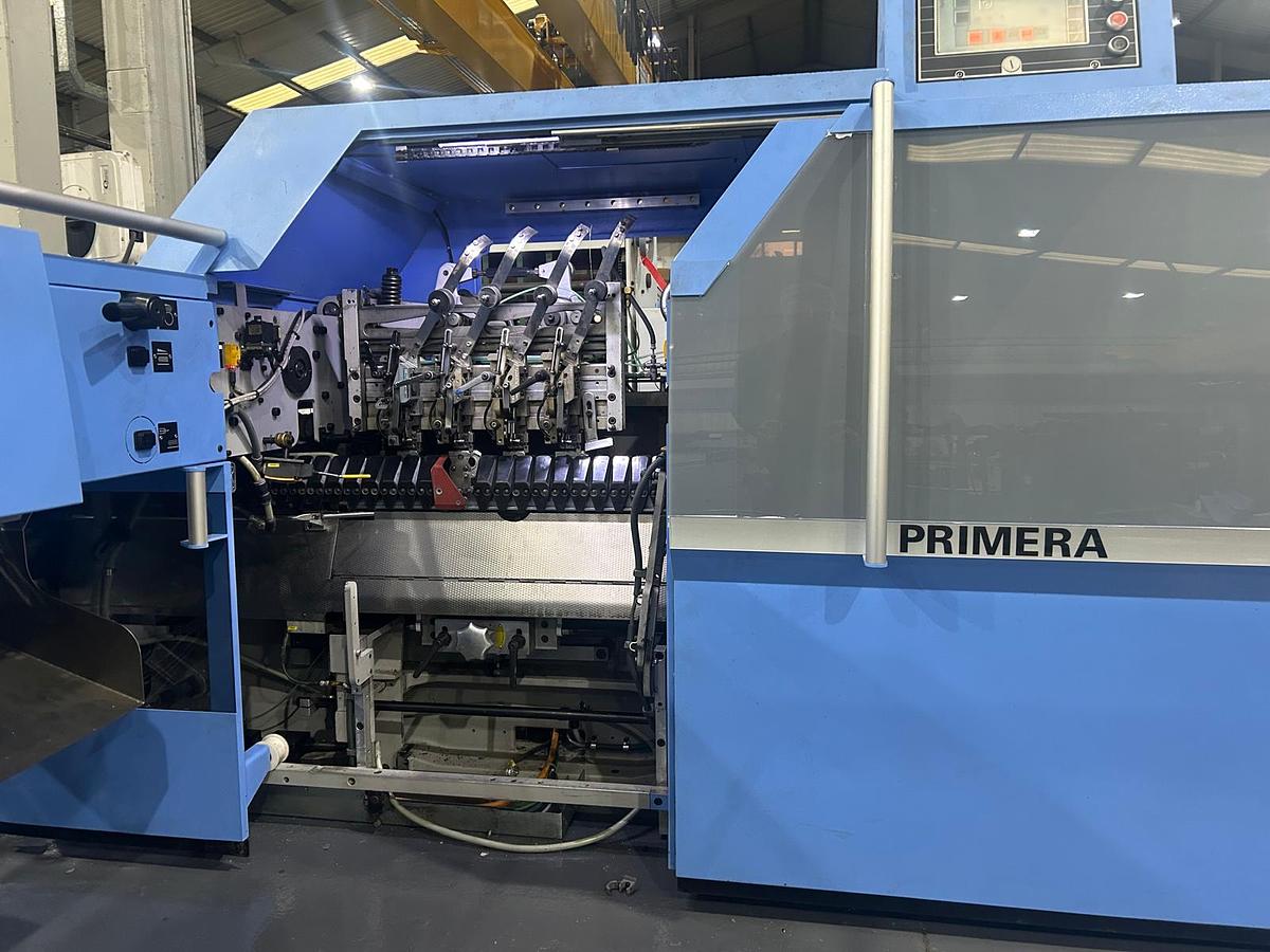 Used 2013 Muller Martini Primera Fully Automatic Saddle Stitcher