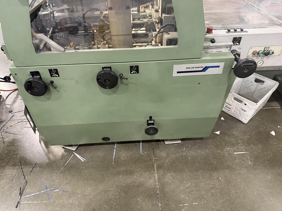 Used 1997 Muller Martini Prima Saddle Stitcher