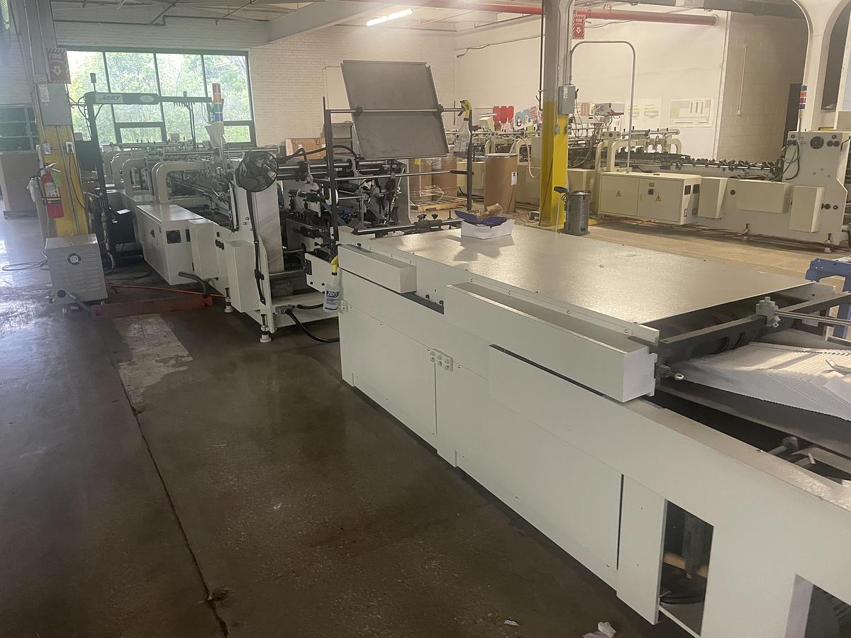 Used 2018 Brausse TA1100 C4/6 Automatic Folder Gluer w/ Autobottom, 4 & 6 Corner