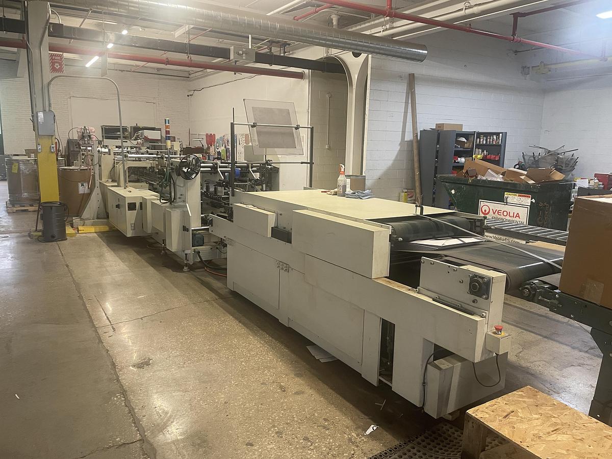 Used 2007 Brausse TA1100 C4/6 Automatic Folder Gluer w/ Autobottom, 4 & 6 Corner