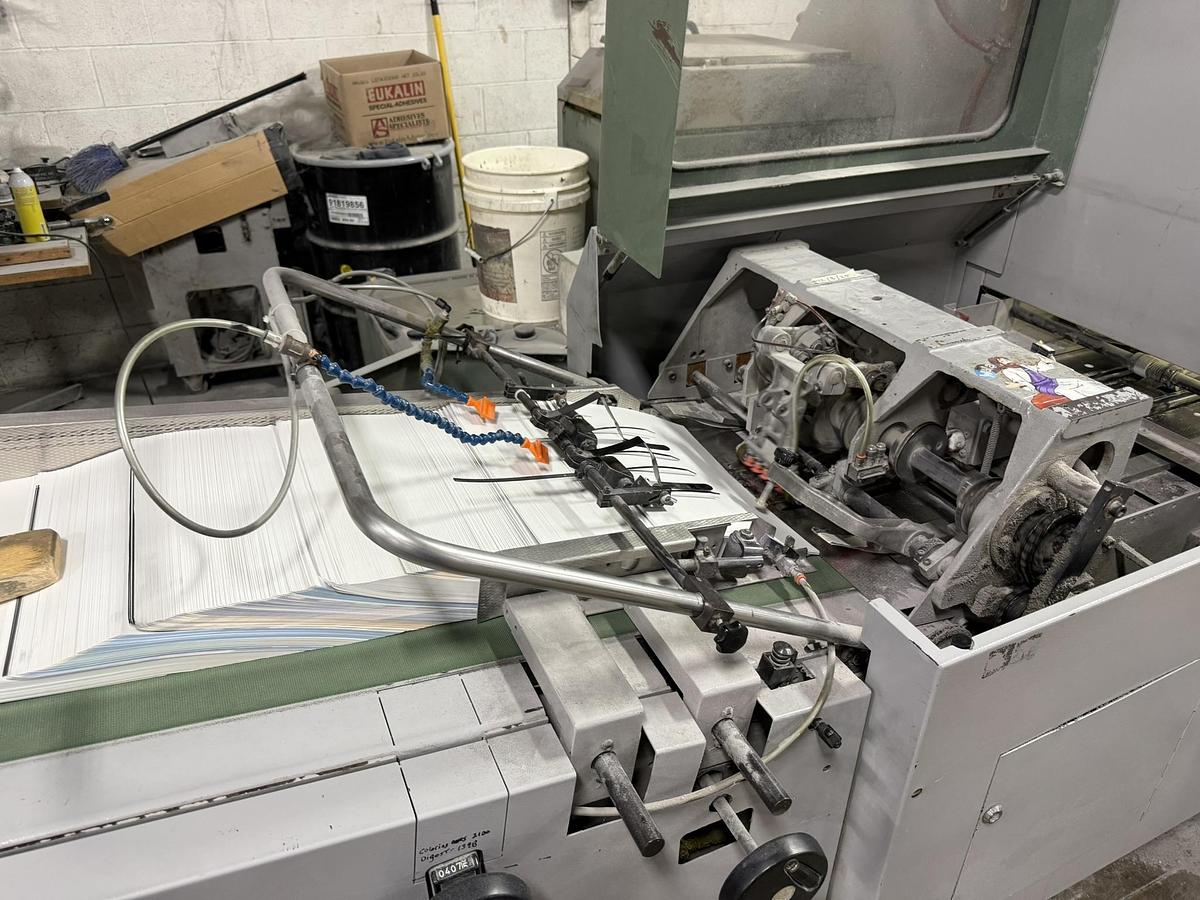 Used 2001 Muller Martini Corona C18 Perfect Binder