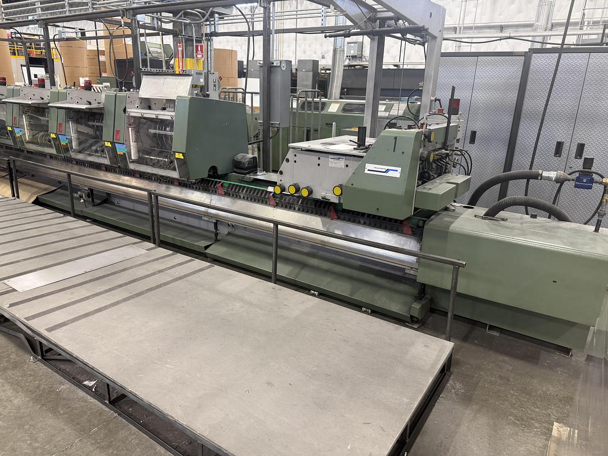 Used 1997 Muller Martini Prima Saddle Stitcher
