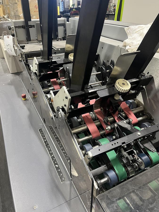 Used Pitney Bowes Mailstream Evolution 6 Station Inserter w/ MCS Falcon Inkjet