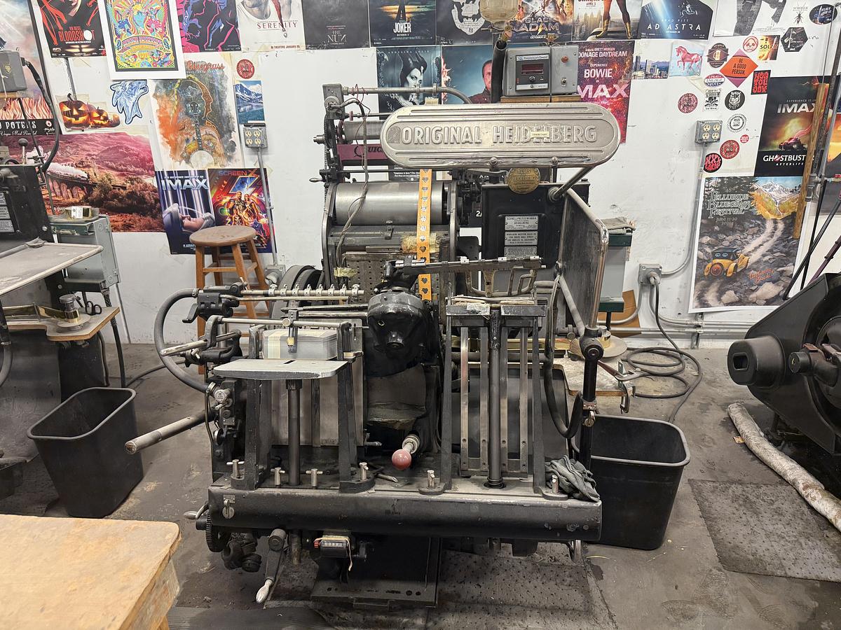 Used Heidelberg T-Platen Windmill