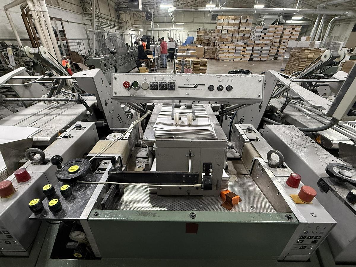 Used 2001 Muller Martini Corona C18 Perfect Binder