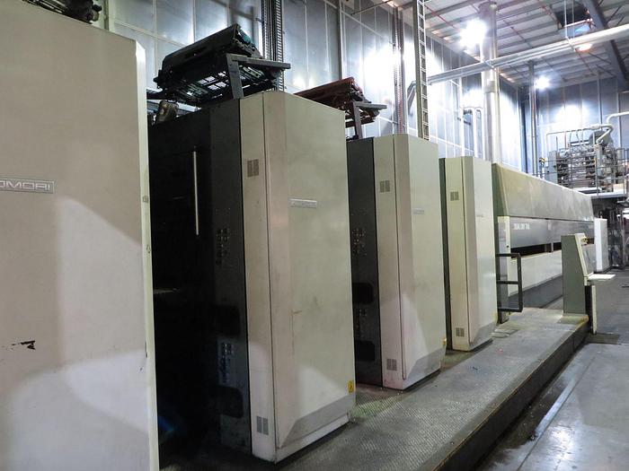 Used 2009 Komori System 38S (4) Unit Web Offset Press