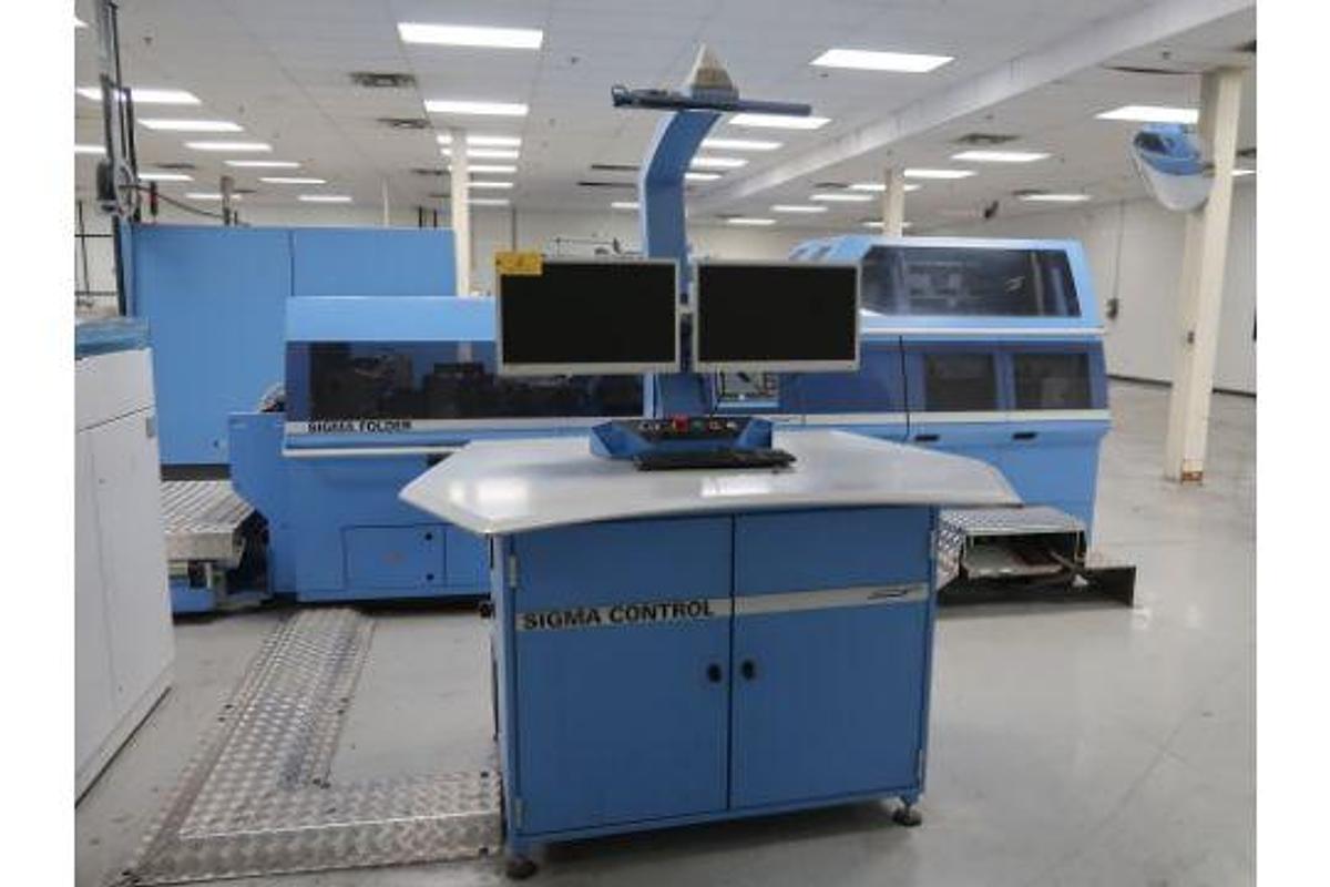 Used 2013 Muller Martini Sigma Folder Collator