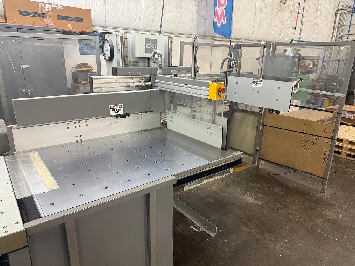Used 2001 Polar 137 XT Autotrim Full Cutting Line