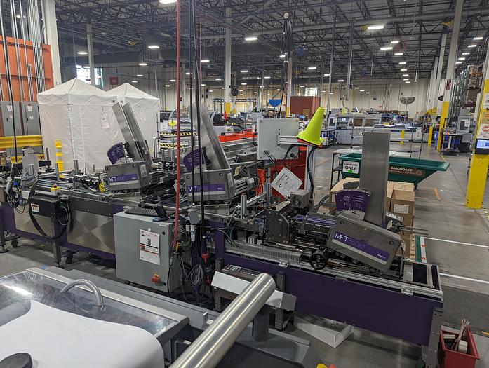 Used Multifeeder Inserting & Addressing Line - MFT 350ip3