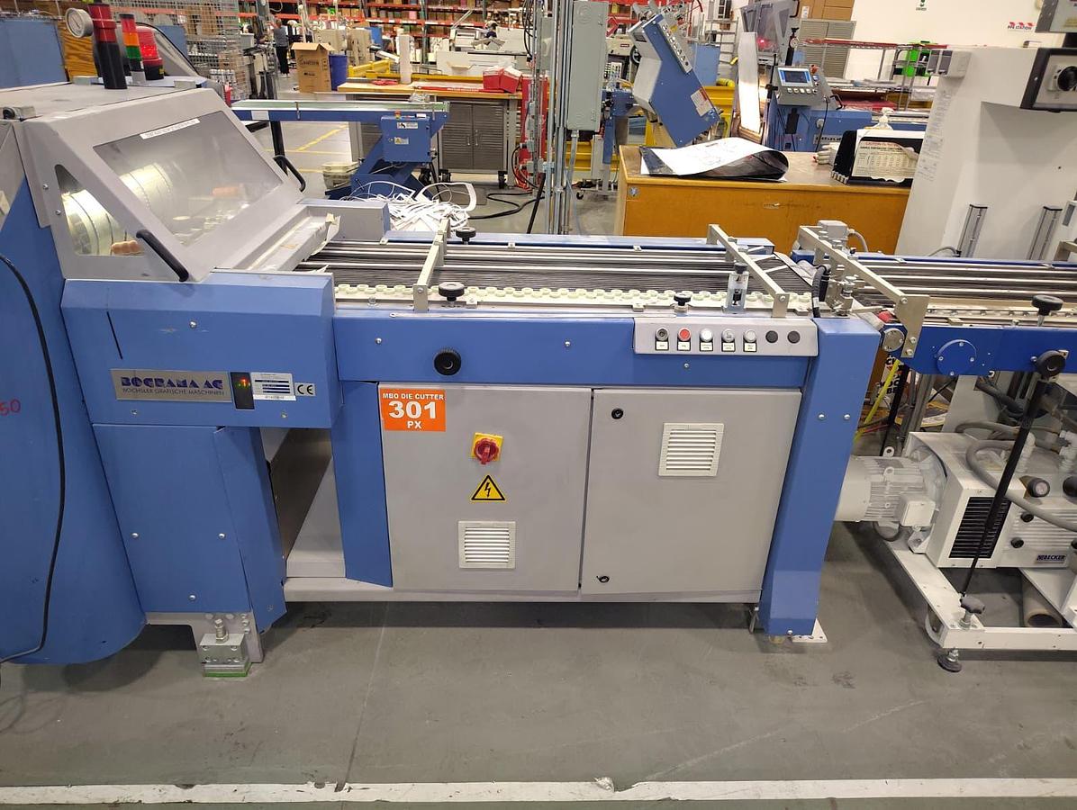 Used 2011 Bograma BSR 550 Servo Rotary Die Cutter