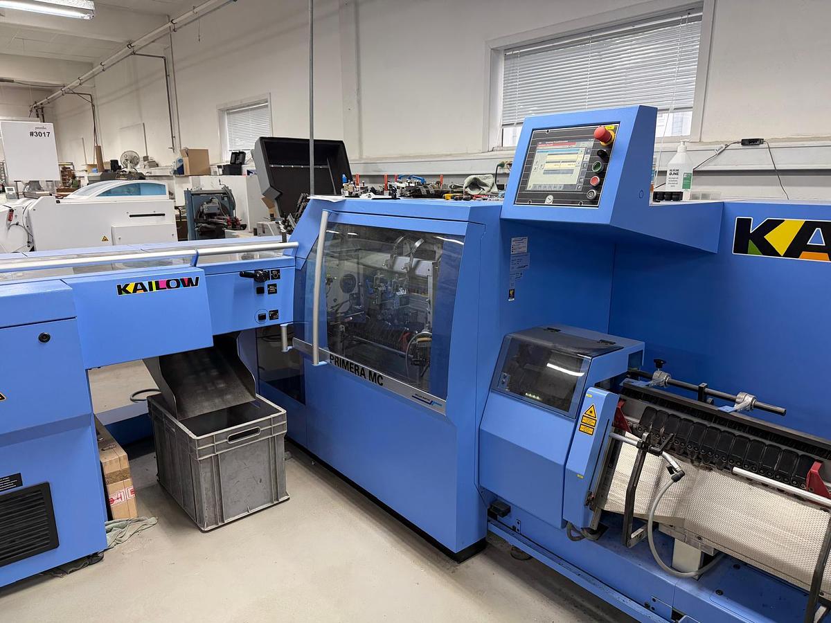 Used 2018 Muller Martini Primera MC Fully Automatic Saddle Stitcher