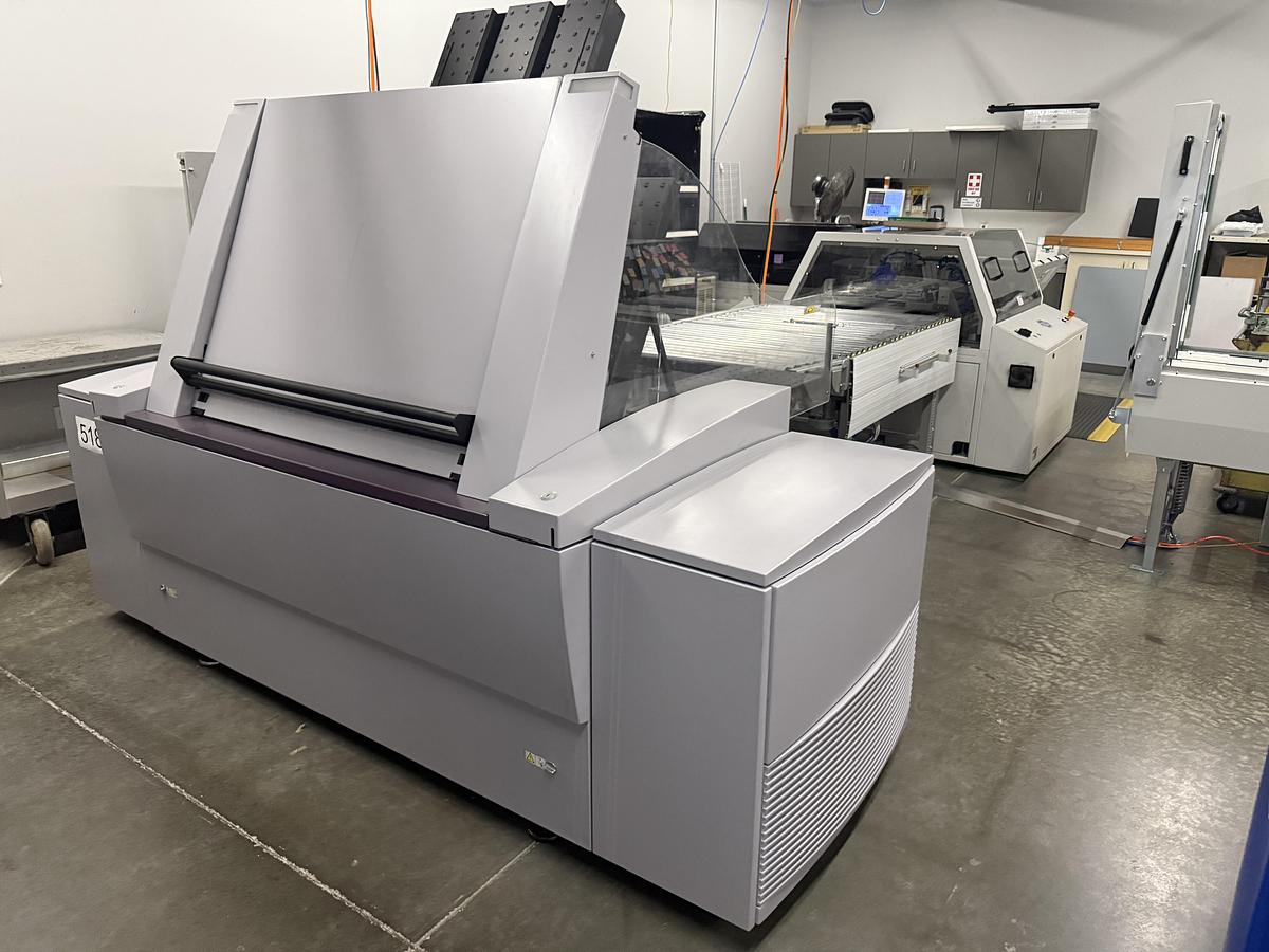 Used Kodak Trendsetter News 200 Plate Setter w/ NELA Plate Bender