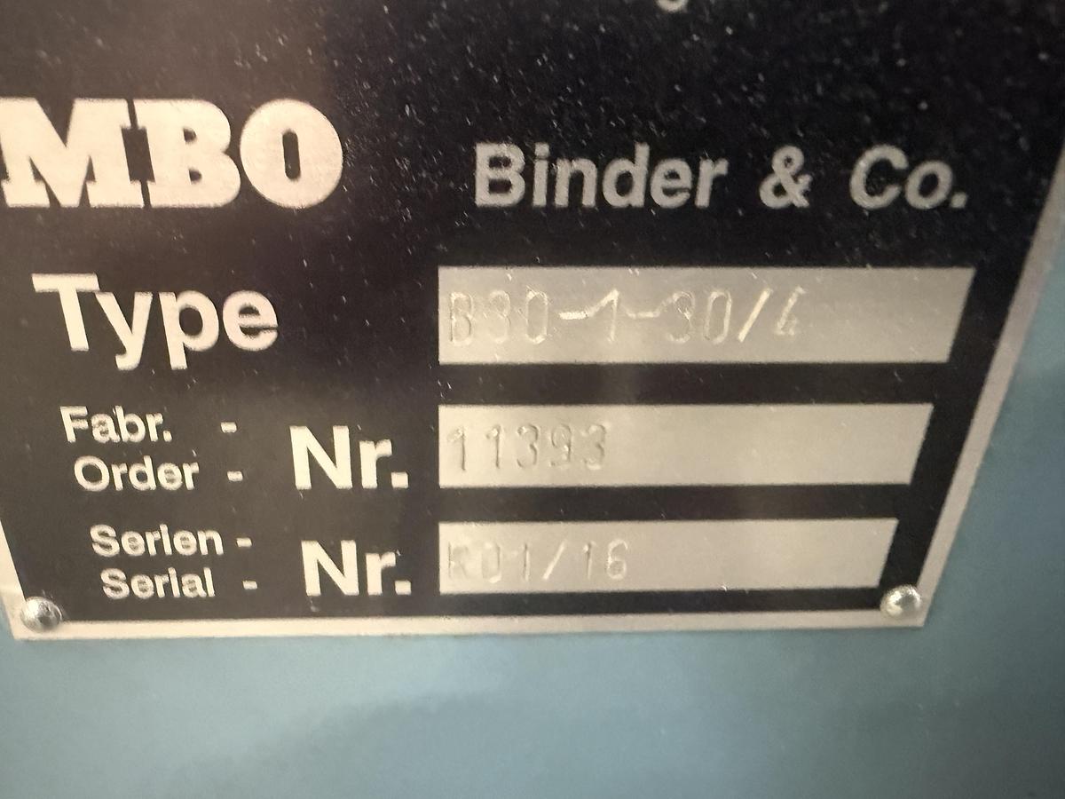Used MBO B-30-C