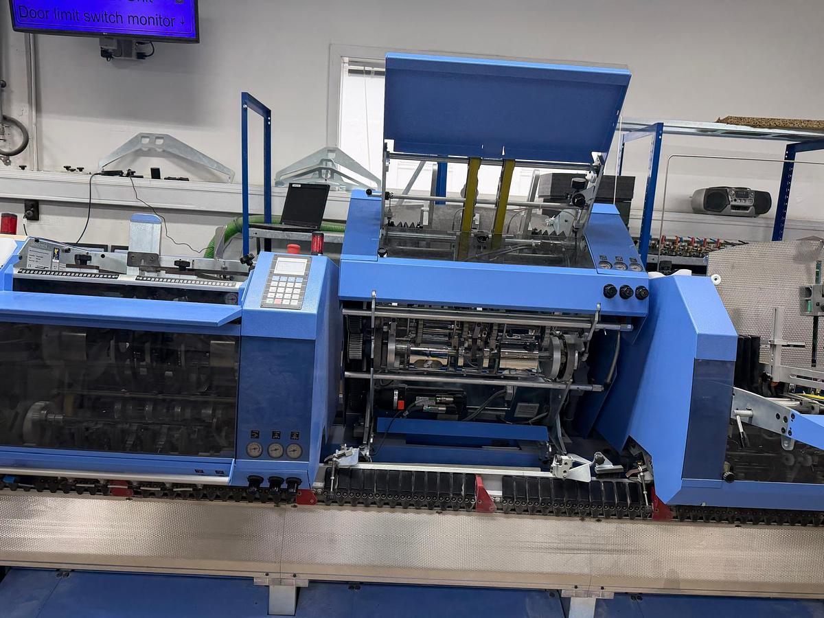 Used 2018 Muller Martini Primera MC Fully Automatic Saddle Stitcher