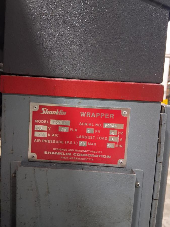 Used Shanklin F-5A & T-7XL Shrink Wrapper