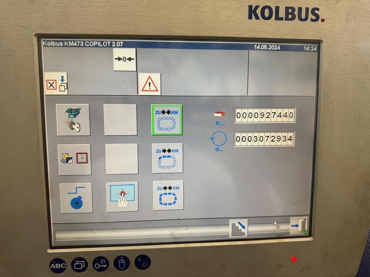 Used 2005 Kolbus KM473 Perfect Binding Line w/ PUR