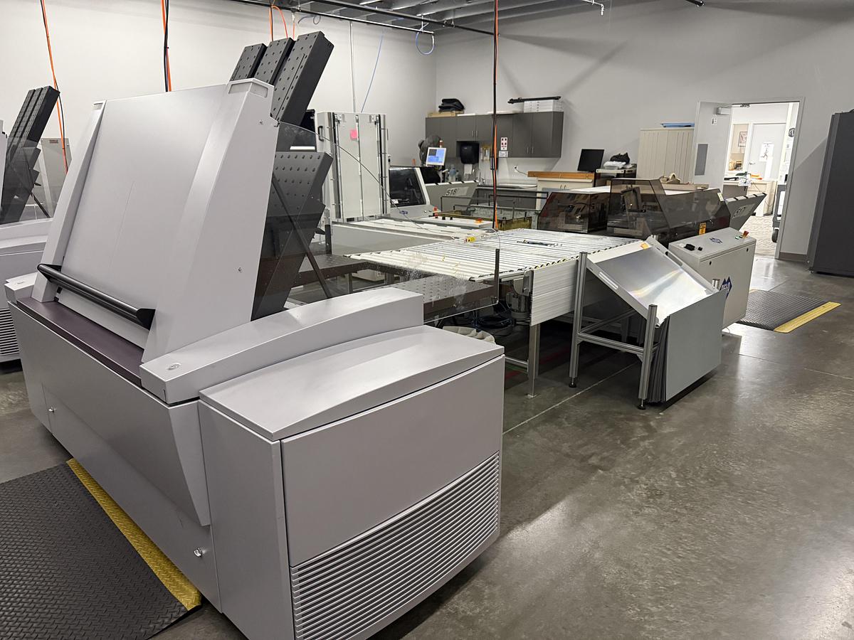 Used Kodak Trendsetter News 200 w/ NELA Plate Bender