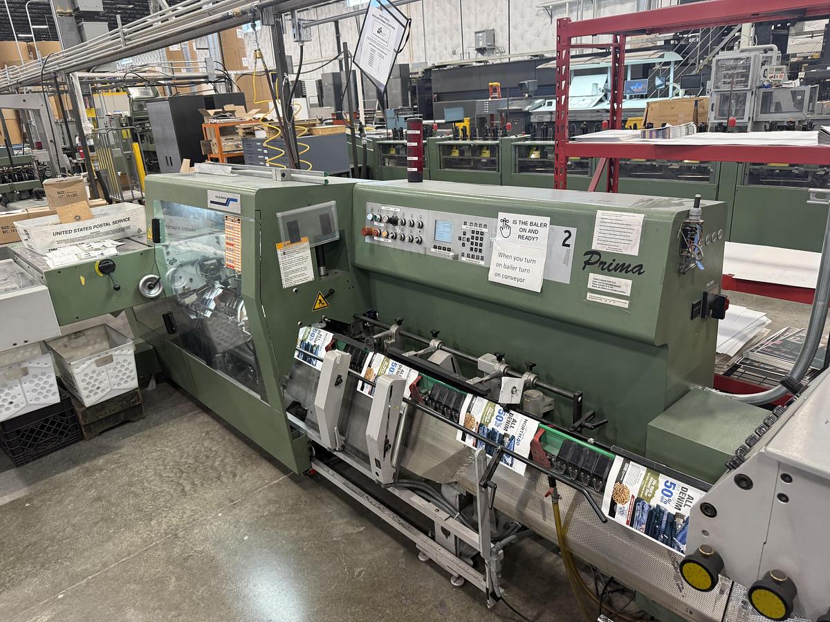 Used 1999 Muller Martini Prima Saddle Stitcher