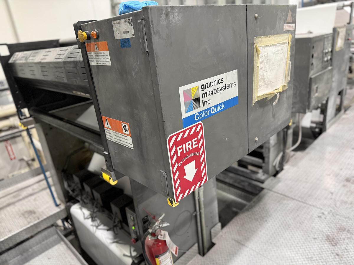 Used 2007 Komori System 38S (4) Unit Web 22.75” Cutoff Web Press