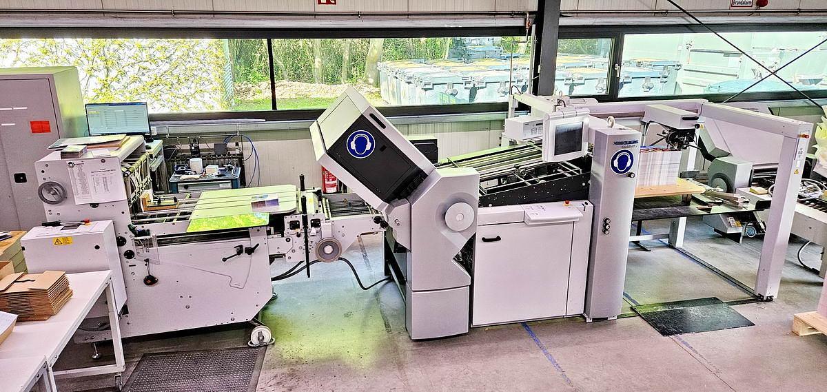 Used 2018 Heidelberg Stahl TH82 Automatic Set-up Folding Line