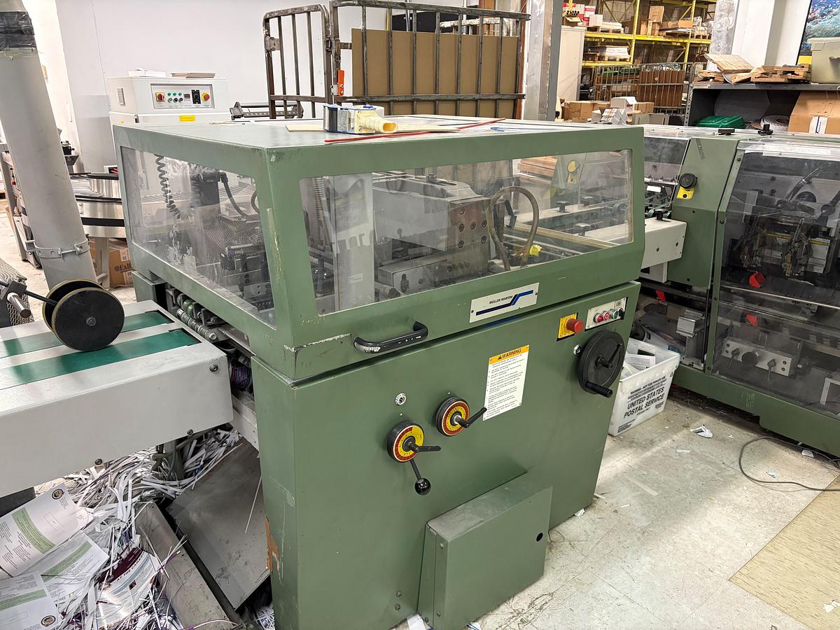 Used 1999 Muller Martini Presto Saddle Stitcher