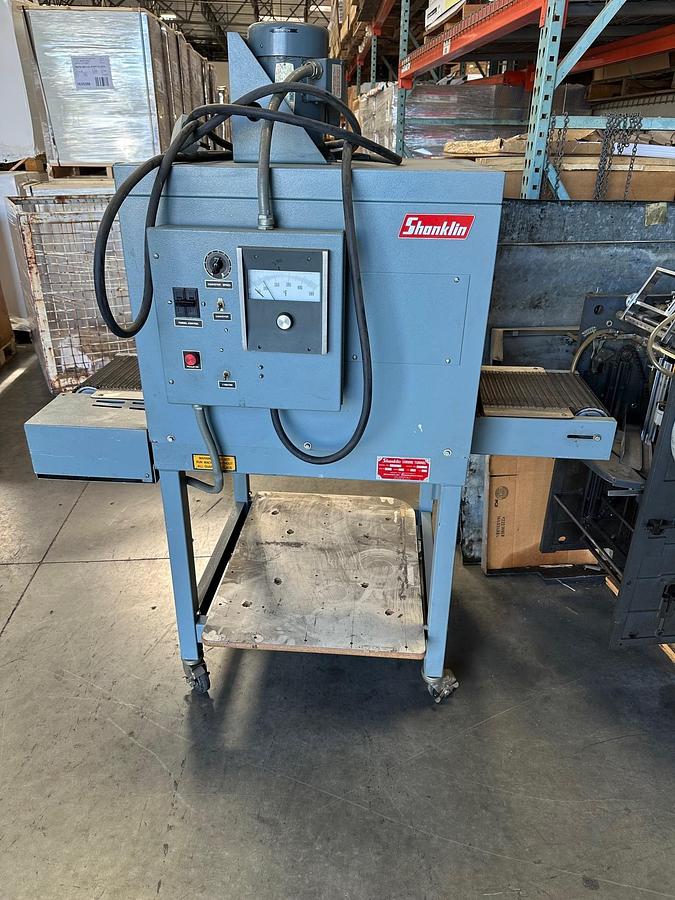 Used Shanklin T-6 XL Shrink Tunnel