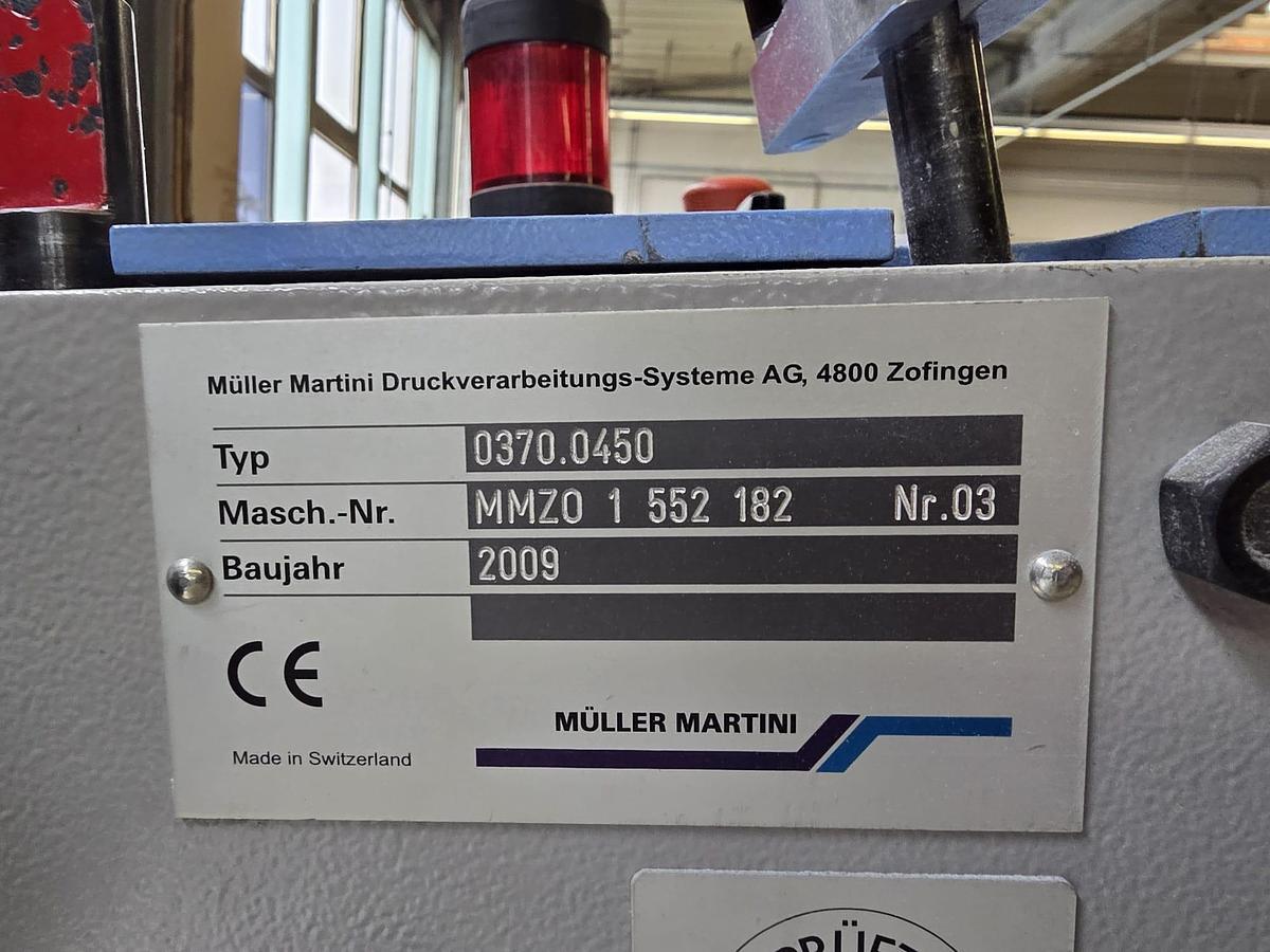 Used 2009 Muller Martini Bravo Plus Saddle Stitcher
