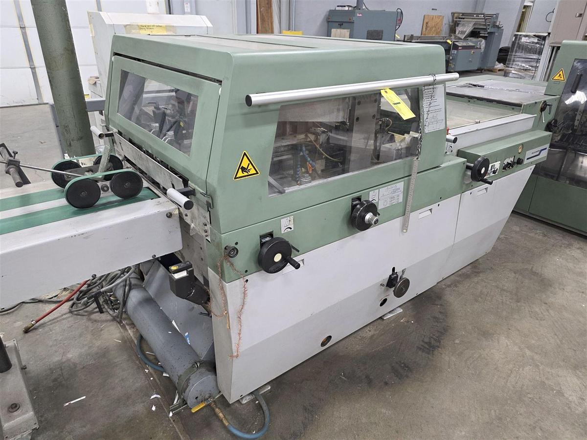 Used 2002 Muller Martini Bravo Plus Saddle Stitcher