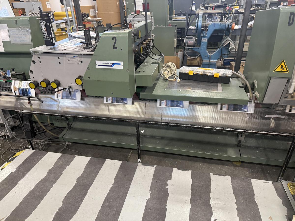 Used 1997 Muller Martini Prima Saddle Stitcher