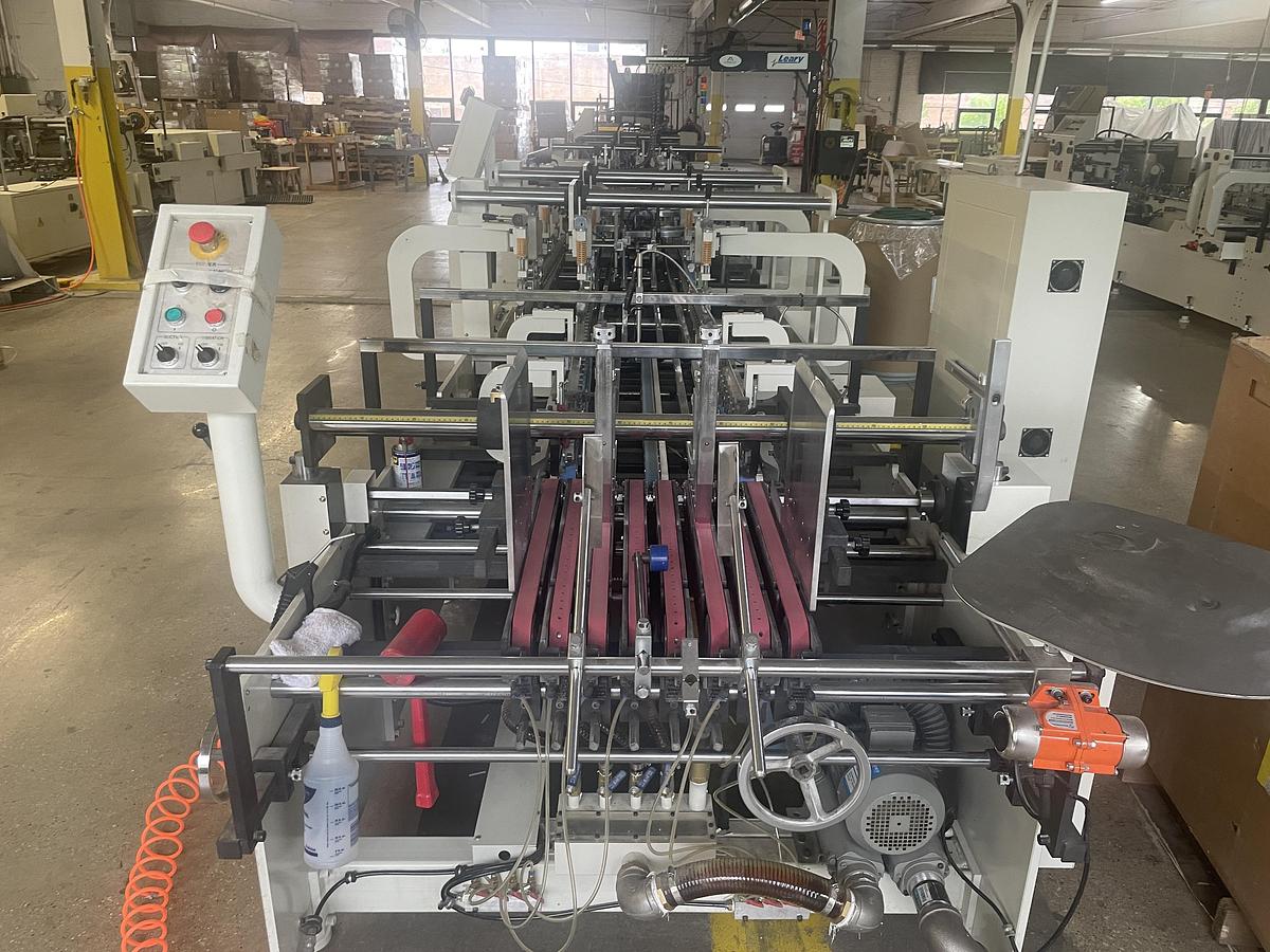 Used 2018 Brausse TA1100 C4/6 Automatic Folder Gluer w/ Autobottom, 4 & 6 Corner
