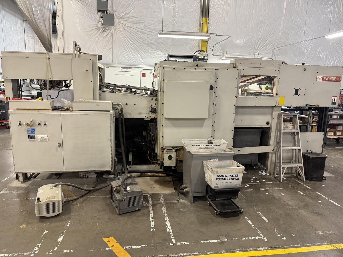 Used 1991 Bobst SP 102-E Automatic Die Cutter w/ Stripping