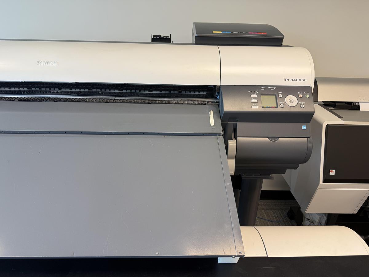 Used Canom imagePROGRAF iPF8400SE 44" 8 Color Printer Plotter