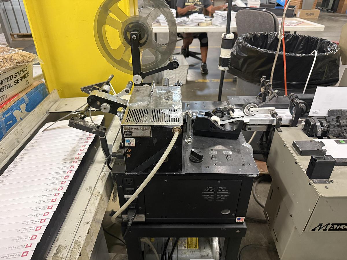 Used Mailcrafters Edge 9800 6 Station Mail Inserter