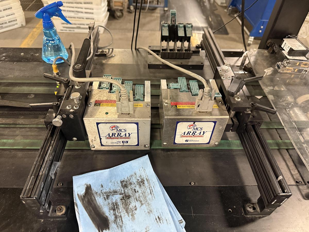 Used MCS Array Inkjet Imaging Line