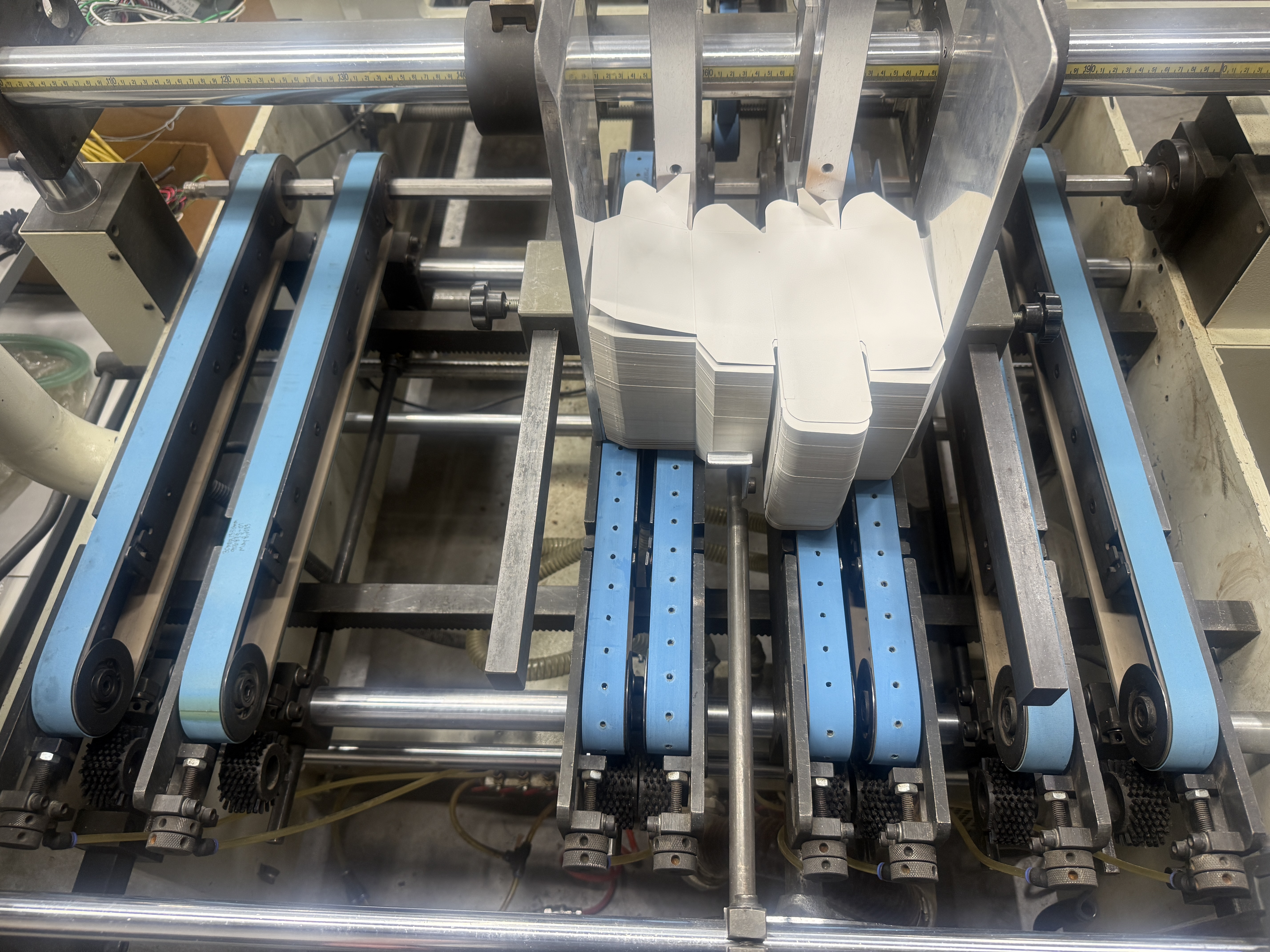 Used 2012 Brausse TA900 Straight Line Folder Gluer